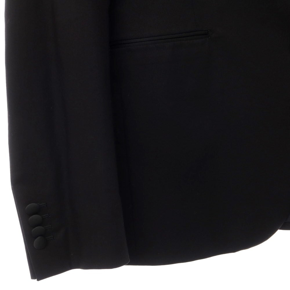 [Used] TAGLIATORE Cotton 2B Set-up Suit Black [Size 46] [BLK] [S/S] [Condition Rank B] ​​[Men&