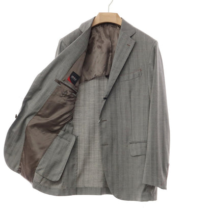 [Used] [Unused] GAiOLA Wool Herringbone 3B Set-up Suit Gray [Size 52] [GRY] [S/S/A/W] [Condition Rank S] [Men&