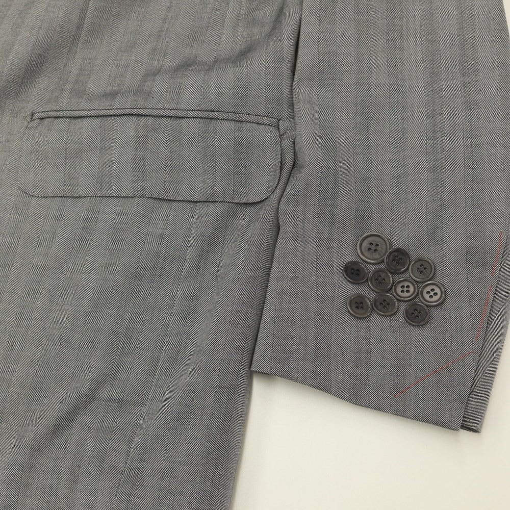 [Used] [Unused] GAiOLA Wool Herringbone 3B Set-up Suit Gray [Size 52] [GRY] [S/S/A/W] [Condition Rank S] [Men&