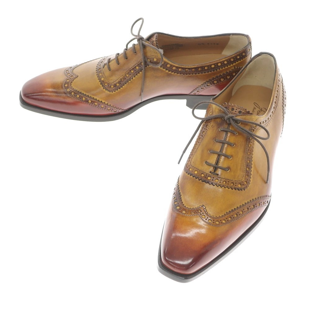 [Used] [Unused] FRANCESCO BENIGNO Wingtip Dress Shoes Brown [Size 6 1/2] [BRW] [S/S/A/W] [Condition Rank S] [Men&