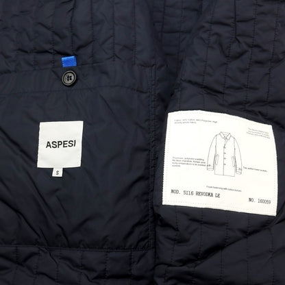 [Used] ASPESI Cotton Polyester Balmac Coat Navy [Size S] [NVY] [A/W] [Condition Rank B] ​​[Men&