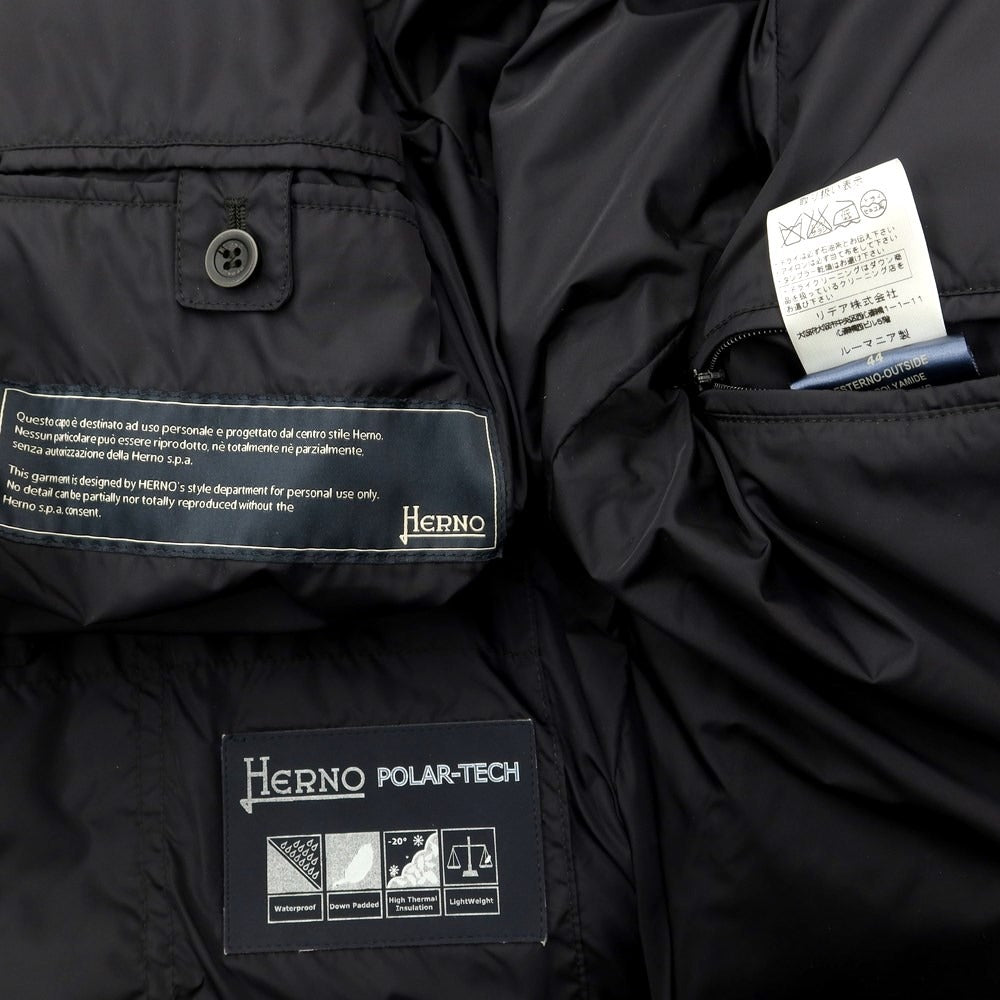 [Used] Herno Nylon Down Jacket Navy [Size 44] [NVY] [A/W] [Condition Rank C] [Men&