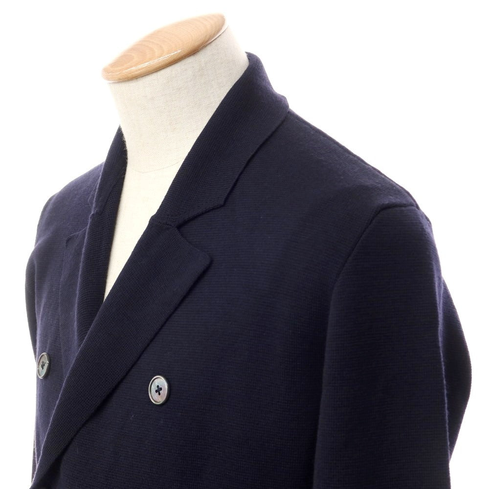 [Used] CRUCIANI Wool double knit jacket, navy [Size 44] [NVY] [A/W] [Condition rank B] ​​[Men&