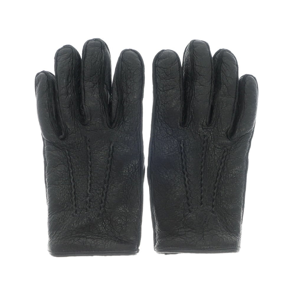 [Used] Dents Peccary Cashmere Lined Gloves Black [Size 7 1/2] [BLK] [A/W] [Condition Rank B] ​​[Men&