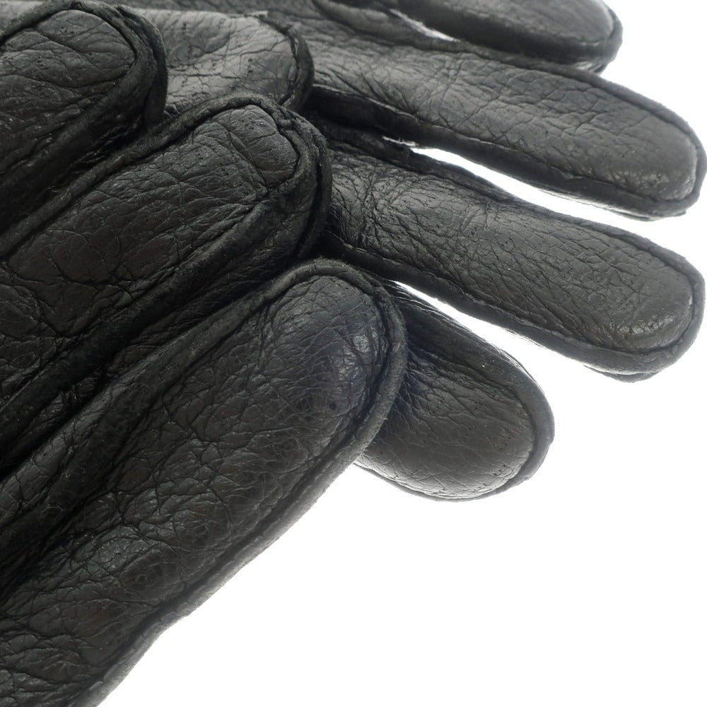 [Used] Dents Peccary Cashmere Lined Gloves Black [Size 7 1/2] [BLK] [A/W] [Condition Rank B] ​​[Men&