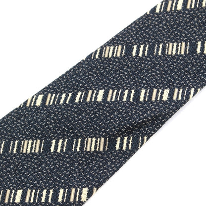 [Used] COMME des GARCONS HOMME Striped 3-fold silk tie, dark blue-green [GRN] [S/S/A/W] [Condition: B] [Men&