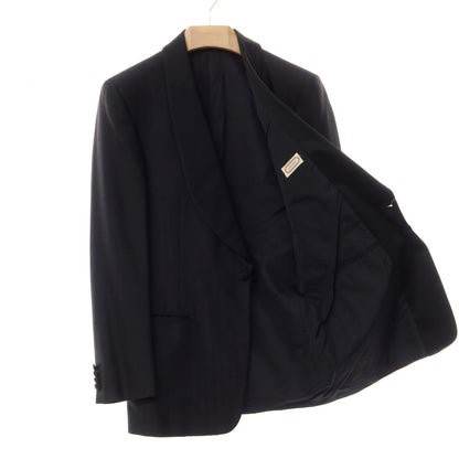 【中古】ベルベスト Belvest シルク 1B セットアップ フォーマルスーツ ブラック【サイズ44】【BLK】【S/S/A/W】【状態ランクB】【メンズ】【769376】