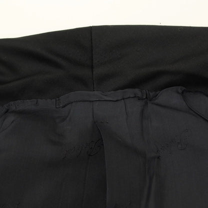 【中古】ベルベスト Belvest シルク 1B セットアップ フォーマルスーツ ブラック【サイズ44】【BLK】【S/S/A/W】【状態ランクB】【メンズ】【769376】