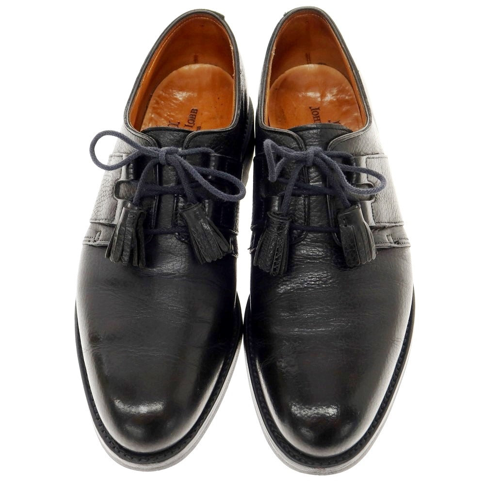 [Used] John Lobb Cottage Line SADDLE Saddle Shoes Black [Size 6E] [BLK] [S/S/A/W] [Condition Rank B] ​​[Men&