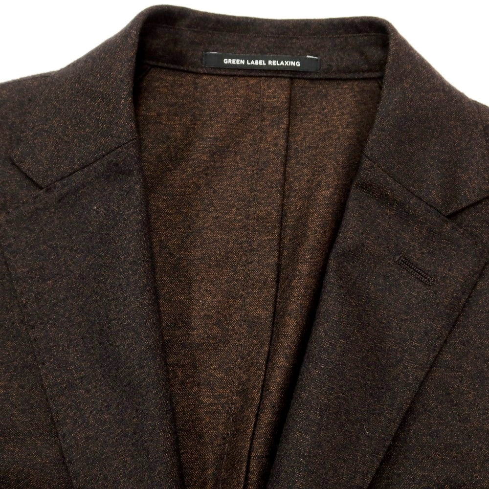 [Used] Green Label Relaxing Wool Unconstructed Tailored Jacket Dark Brown [Size 44] [BRW] [A/W] [Condition Rank B] ​​[Men&