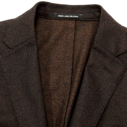 [Used] Green Label Relaxing Wool Unconstructed Tailored Jacket Dark Brown [Size 44] [BRW] [A/W] [Condition Rank B] ​​[Men&