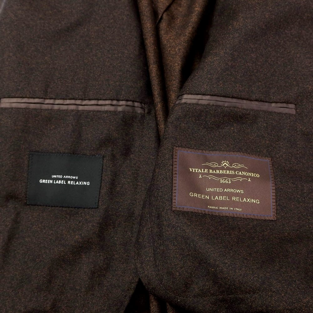 [Used] Green Label Relaxing Wool Unconstructed Tailored Jacket Dark Brown [Size 44] [BRW] [A/W] [Condition Rank B] ​​[Men&