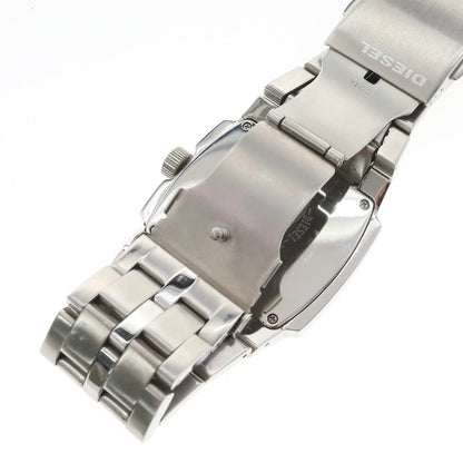 [Used] Diesel DIESEL DZ-1154 Stainless Steel Quartz Square Watch Silver [S/S/A/W] [Condition Rank B] ​​[Men&