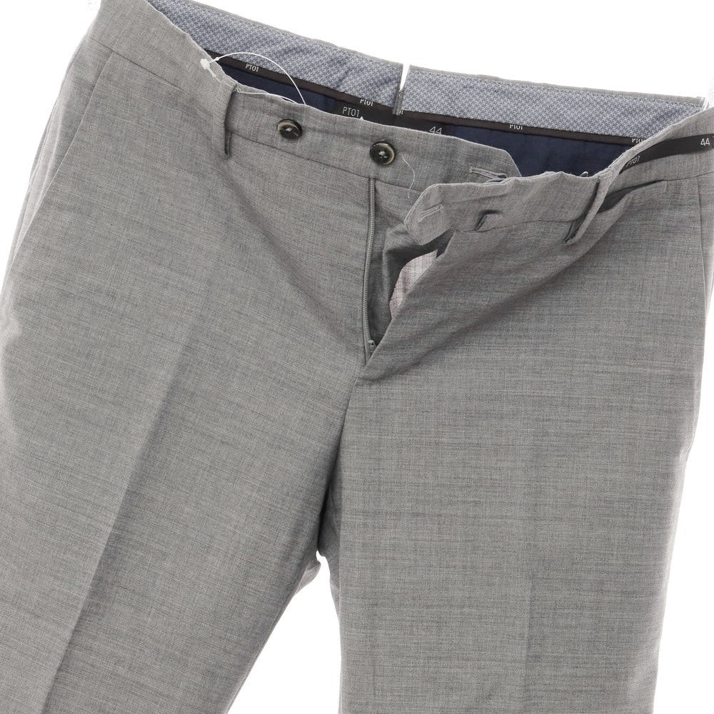 [Used] PT01 Stretch Wool Dress Slacks Pants, Grey [Size 44] [GRY] [S/S] [Condition Rank B] ​​[Men&