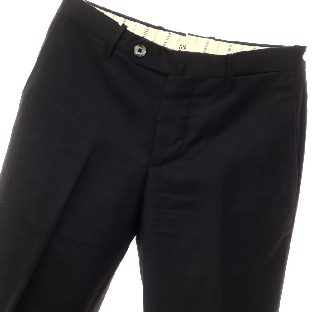 【中古】ジーティーアー G.T.A IL PANTALONE ウール ドレススラックス パンツ ブラック【サイズ44】【BLK】【A/W】【状態ランクB】【メンズ】【769076】