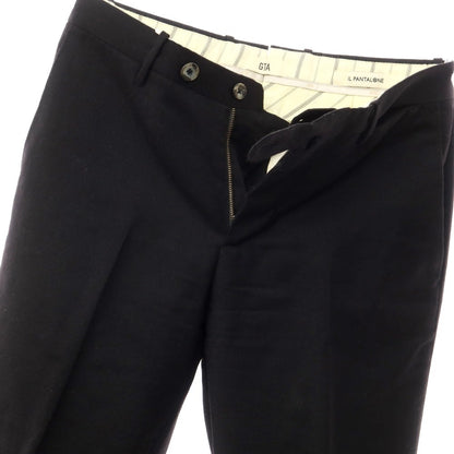 [Used] GTA IL PANTALONE Wool Dress Slacks Pants Black [Size 44] [BLK] [A/W] [Condition Rank B] ​​[Men&