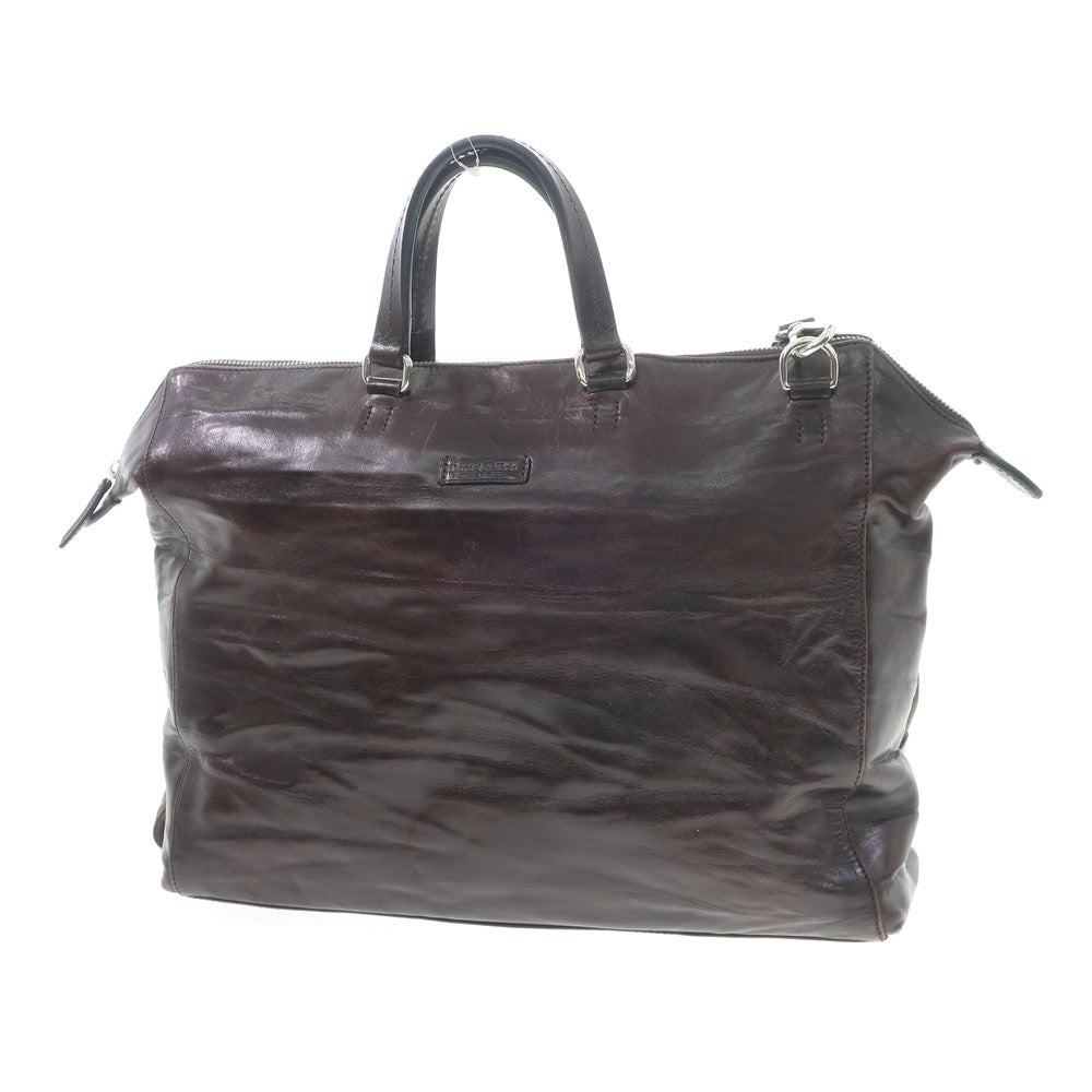 [Used] Daniel &amp;amp; Bob Roadie Leather Briefcase Brown [W39.5xH32xD9] [BRW] [S/S/A/W] [Condition Rank B] ​​[Men&