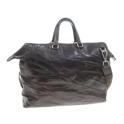 [Used] Daniel &amp;amp; Bob Roadie Leather Briefcase Brown [W39.5xH32xD9] [BRW] [S/S/A/W] [Condition Rank B] ​​[Men&