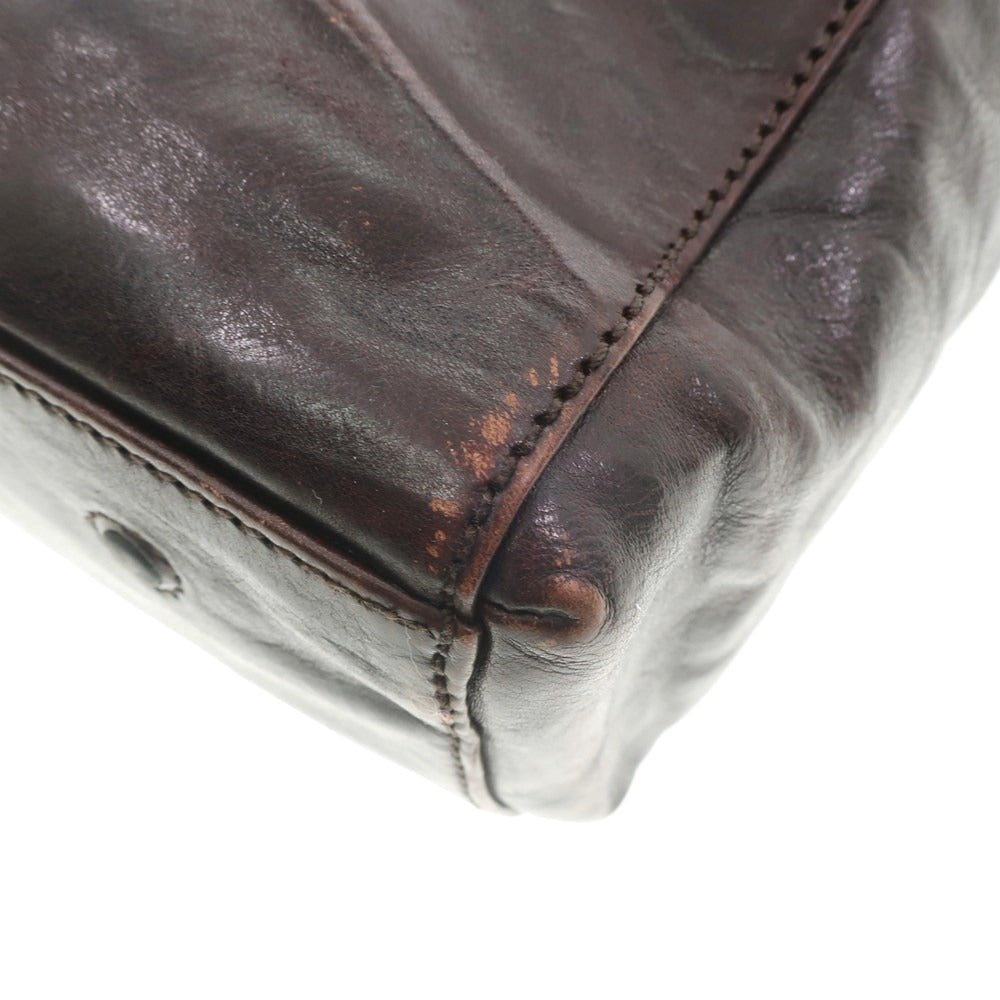 [Used] Daniel &amp;amp; Bob Roadie Leather Briefcase Brown [W39.5xH32xD9] [BRW] [S/S/A/W] [Condition Rank B] ​​[Men&
