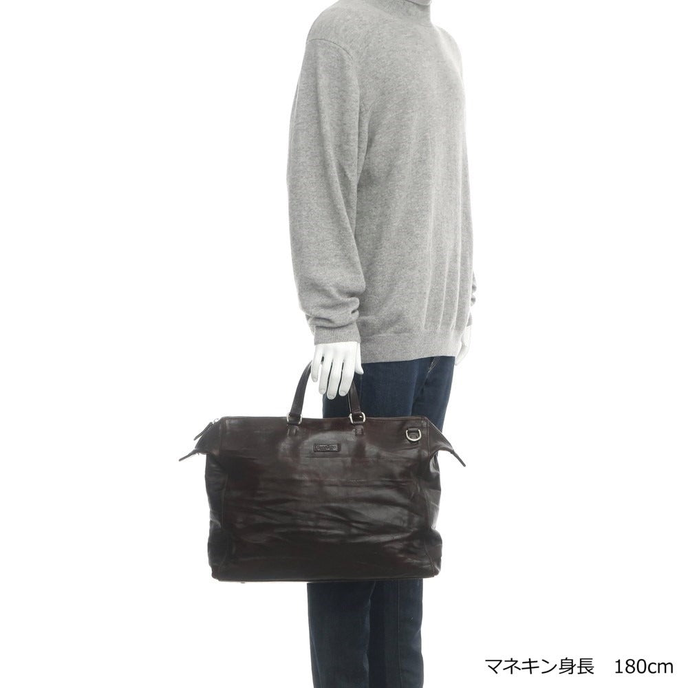 [Used] Daniel &amp;amp; Bob Roadie Leather Briefcase Brown [W39.5xH32xD9] [BRW] [S/S/A/W] [Condition Rank B] ​​[Men&