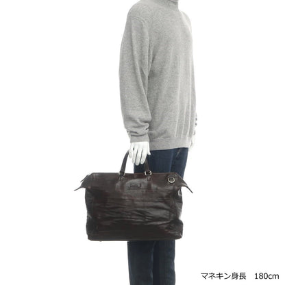 [Used] Daniel &amp;amp; Bob Roadie Leather Briefcase Brown [W39.5xH32xD9] [BRW] [S/S/A/W] [Condition Rank B] ​​[Men&