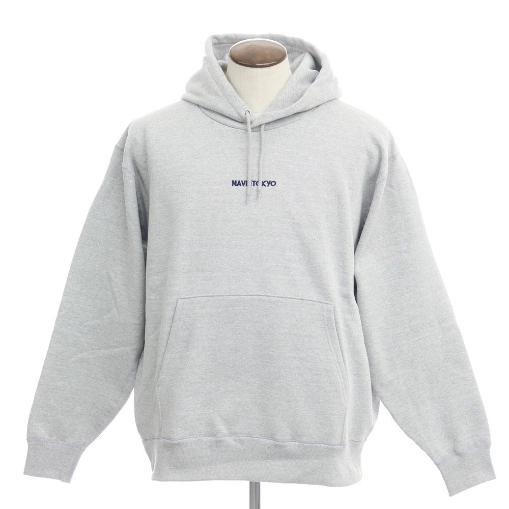 [Used] NAVIETOKYO Cotton Polyester Pullover Hoodie Light Gray [Size 2XL] [GRY] [A/W] [Condition Rank A] [Men&