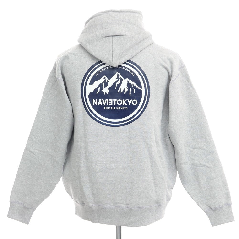 [Used] NAVIETOKYO Cotton Polyester Pullover Hoodie Light Gray [Size 2XL] [GRY] [A/W] [Condition Rank A] [Men&