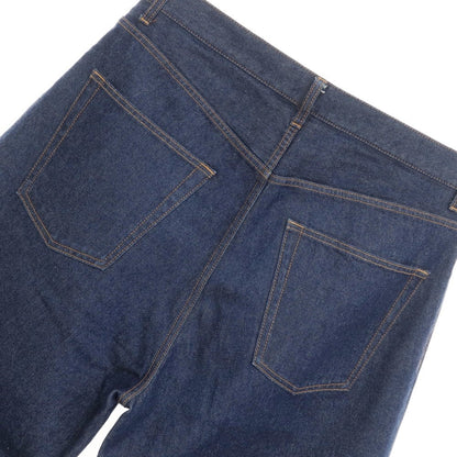 【中古】ビームス BEAMS NEW STANDARD ワイド 1プリーツ デニムパンツ ジーンズ ネイビー【サイズL】【NVY】【S/S/A/W】【状態ランクB】【メンズ】【769371】