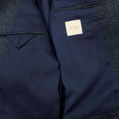 [Used] ATTIRE Wool Silk 3B Set-up Suit Navy [Size 46] [NVY] [A/W] [Condition Rank C] [Men&
