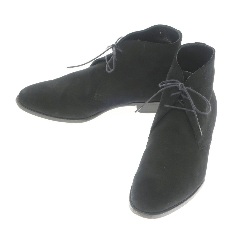 【中古】シップス SHIPS スエード チャッカーブーツ ブラック【サイズ8】【BLK】【S/S/A/W】【状態ランクB】【メンズ】【769369】
