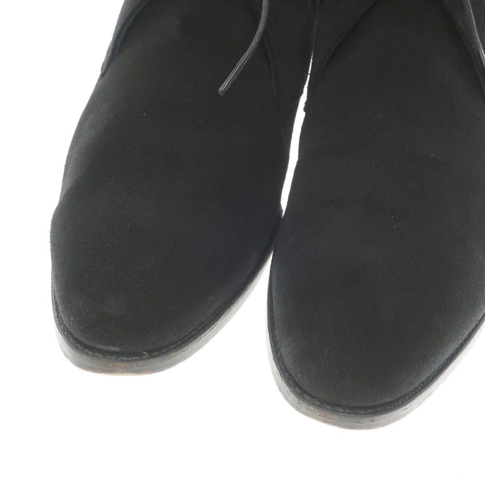 【中古】シップス SHIPS スエード チャッカーブーツ ブラック【サイズ8】【BLK】【S/S/A/W】【状態ランクB】【メンズ】【769369】