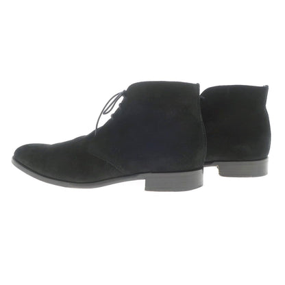 【中古】シップス SHIPS スエード チャッカーブーツ ブラック【サイズ8】【BLK】【S/S/A/W】【状態ランクB】【メンズ】【769369】