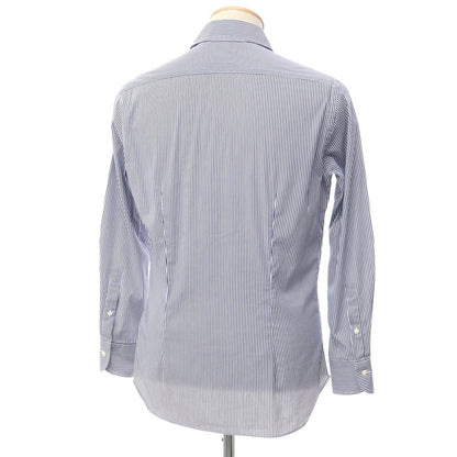 【中古】バグッタ Bagutta ドレスシャツ
 ホワイトxネイビー【サイズ38】【NVY】【S/S/A/W】【状態ランクB】【メンズ】
【769395】 BPD