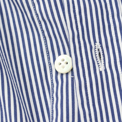 【中古】バグッタ Bagutta ドレスシャツ
 ホワイトxネイビー【サイズ38】【NVY】【S/S/A/W】【状態ランクB】【メンズ】
【769395】 BPD