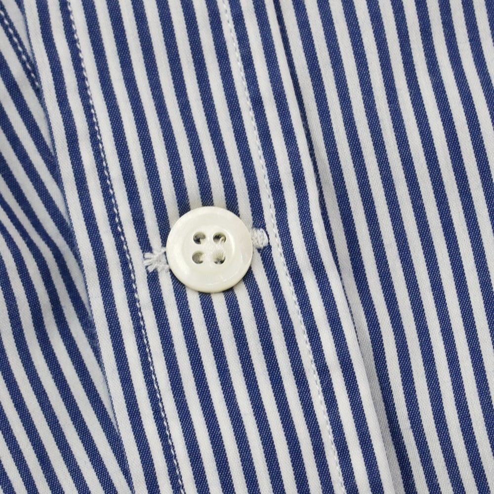 【中古】バグッタ Bagutta ドレスシャツ
 ホワイトxネイビー【サイズ38】【NVY】【S/S/A/W】【状態ランクB】【メンズ】
【769395】 BPD