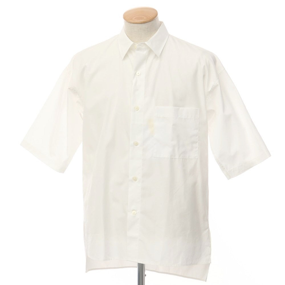 [Used] BEAMS LIGHTS Cotton Short Sleeve Shirt White [Size 1] [WHT] [S/S] [Condition Rank B] ​​[Men&