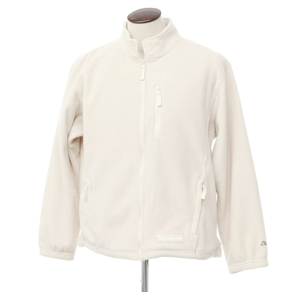 [Used] Supreme 2022 Fall/Winter Polartec Zip Jacket Fleece Jacket
 Natural [Size L] [BEI] [A/W] [Condition Rank B] ​​[Men&