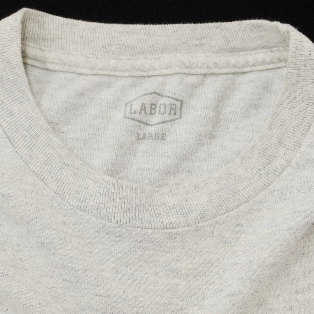 【中古】レイバー LABOR コットン系 長袖 クルーネック Ｔシャツ ライトグレー【サイズL】【GRY】【S/S/A/W】【状態ランクC】【メンズ】【769390】
[EPD]