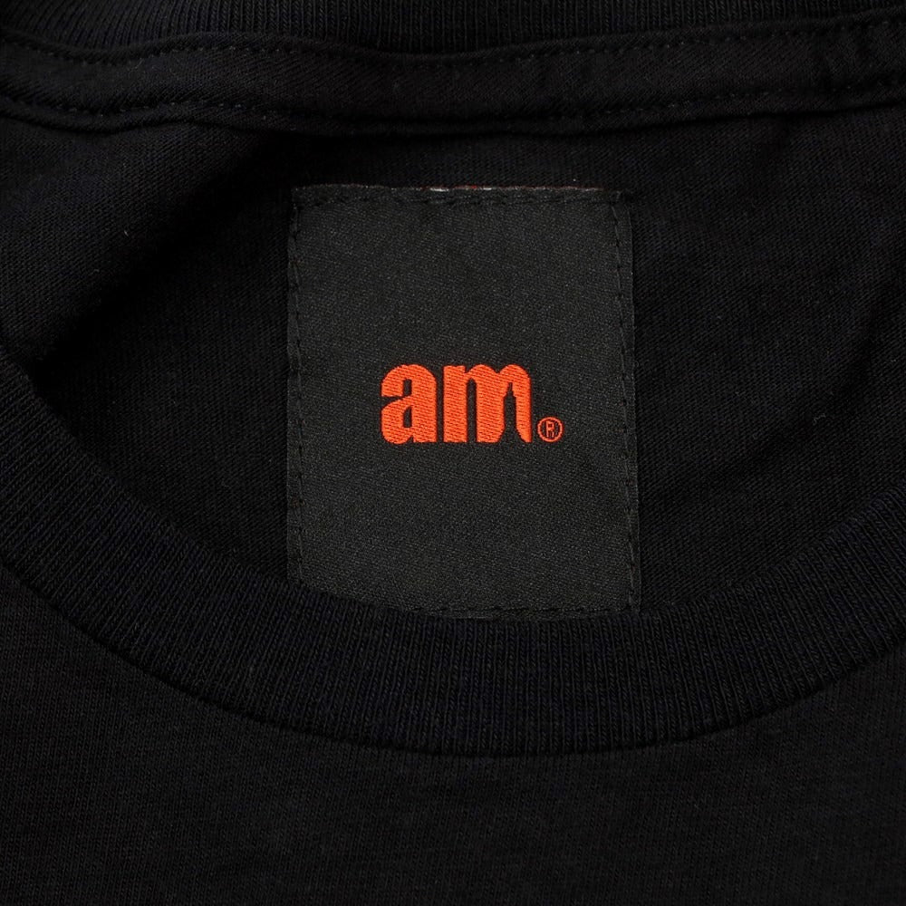 [Used] am / after midnight nyc short-sleeved T-shirt 
Black [Size XL] [BLK] [S/S] [Condition Rank A] [Men&