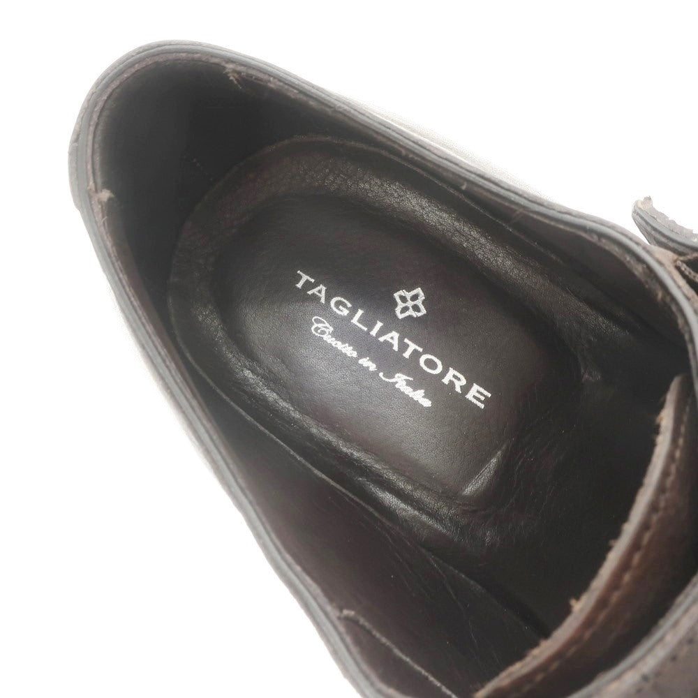 [Used] TAGLIATORE Double Monk Dress Shoes Dark Brown [Size 41] [BRW] [S/S/A/W] [Condition Rank B] ​​[Men&