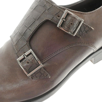 [Used] TAGLIATORE Double Monk Dress Shoes Dark Brown [Size 41] [BRW] [S/S/A/W] [Condition Rank B] ​​[Men&