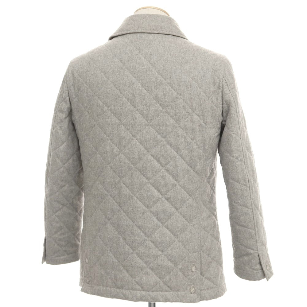 【中古】ヴァルスター Valstar ウールポリエステル キルティングブルゾン グレー【サイズ44】【GRY】【A/W】【状態ランクD】【メンズ】【768974】
