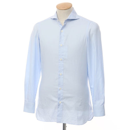 [Used] Luigi Borrelli dress shirt
 Light blue [Size not specified (S size)] [BLU] [S/S/A/W] [Condition: C] [Men&