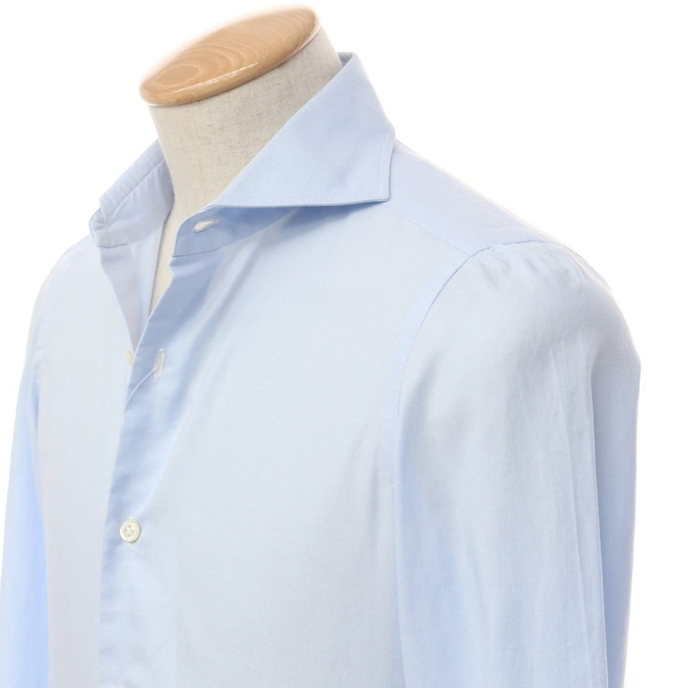 [Used] Luigi Borrelli dress shirt
 Light blue [Size not specified (S size)] [BLU] [S/S/A/W] [Condition: C] [Men&