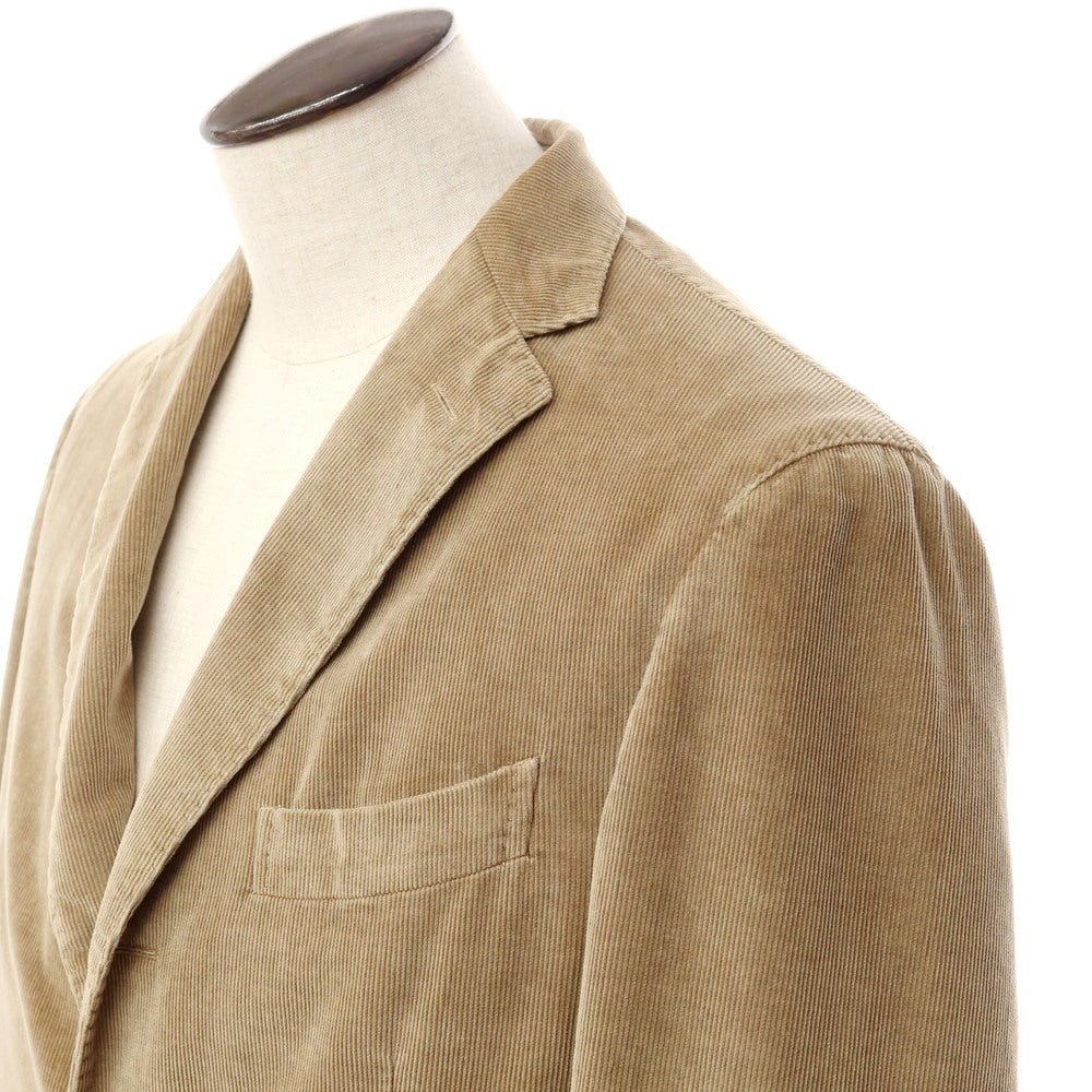 [Used] BOGLIOLI COAT Cotton Cashmere Corduroy Jacket Beige [Size 50] [BEI] [A/W] [Condition Rank C] [Men&