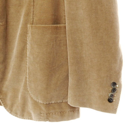 [Used] BOGLIOLI COAT Cotton Cashmere Corduroy Jacket Beige [Size 50] [BEI] [A/W] [Condition Rank C] [Men&