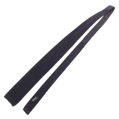 [Used] E.MARINELLA Silk Knit Tie Black [BLK] [S/S/A/W] [Condition Rank B] ​​[Men&