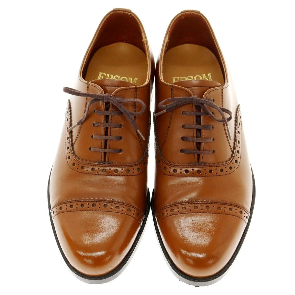 [Used] Otsuka OTSUKA Quarter Brogue Dress Shoes Brown [Size 24EEE] [BRW] [S/S/A/W] [Condition Rank B] ​​[Men&