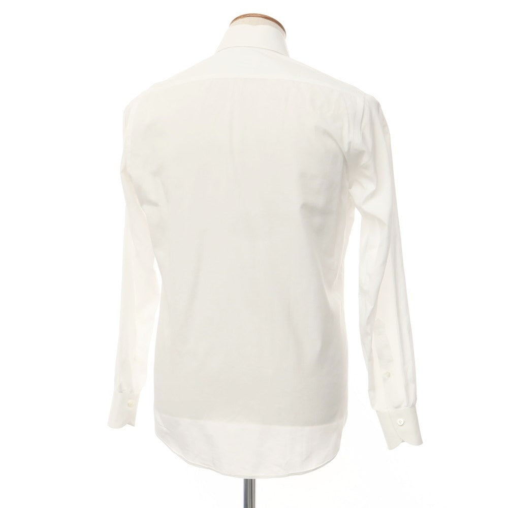 [Used] Emanuel Berg Cotton Semi-Wide Collar Dress Shirt White [Size 39/M] [WHT] [S/S/A/W] [Condition Rank C] [Men&