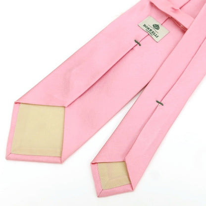 [Used] Luigi Borrelli 3-fold silk tie in pink [PNK] [S/S/A/W] [Condition: B] [Men&